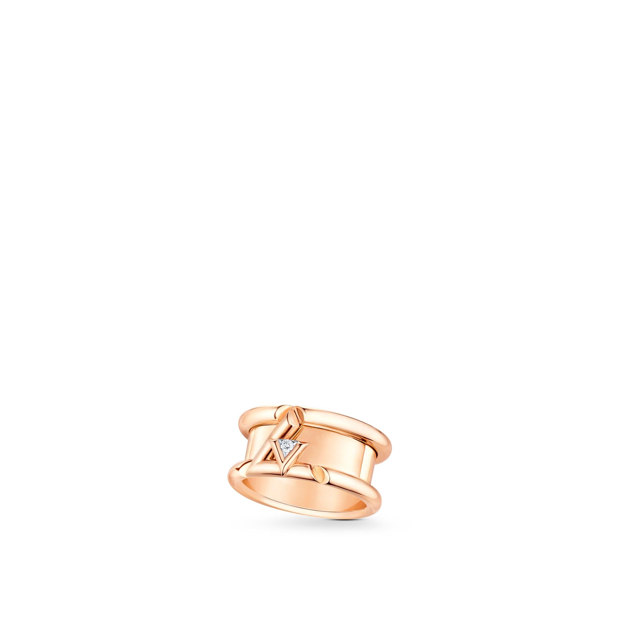 Louis vuitton clearance ring rose gold